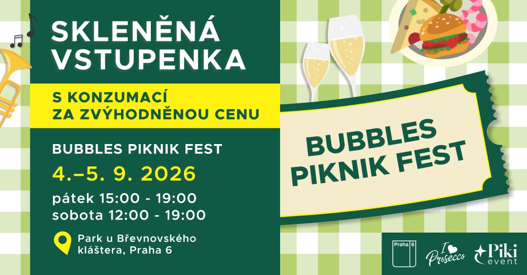 SKLENĚNÁ VSTUPENKA se zvýhodněnou konzumací
